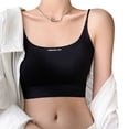 thumbnail image 2 of LYMAYTER F Women Camisole Padded Built-In Shelf Bra Comfort Tank Top for Female Spring Summer Soft Cami Tops, 2 of 8