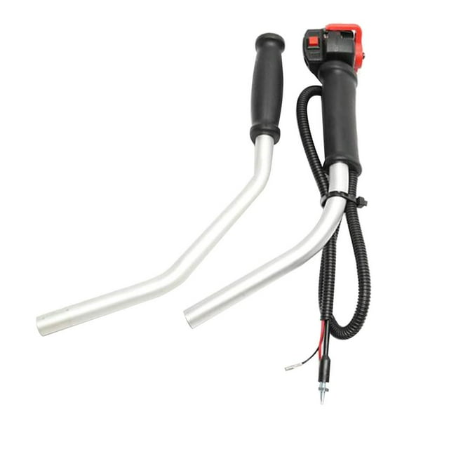 DOLITY New Mower Handle Switch Replacement Brush Cutter Control Repair Black, Silver2
