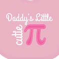 thumbnail image 4 of Inktastic Daddy Little Cutie Pi Day Math Girls Girls Baby Bib, 4 of 4