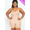 thumbnail image 3 of Plus Size Ribbed Bodycon Romper 3XL, 3 of 6