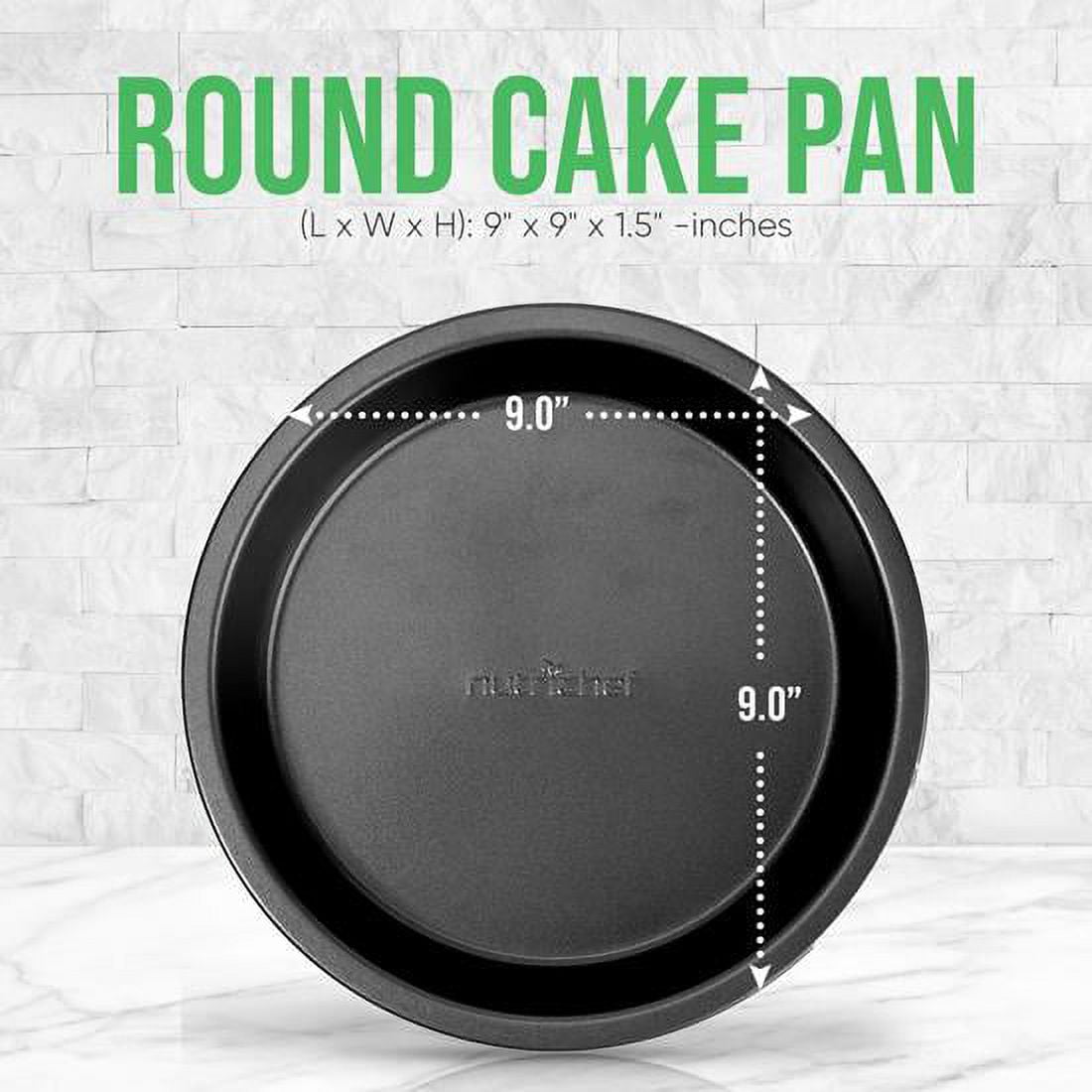 NutriChef Non-Stick Cake Round Pan,