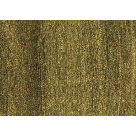 Ahgly Company Indoor Rectangle Abstract Brown Contemporary Area Rugs, 6' x 9'