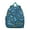 Blue-green-9, variant on Cute Cartoon Unicorn Student Backpack – Rainbow and Moon Design with Baby Unicorn, Heart and Stars Fantasy Theme