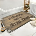 thumbnail image 6 of Definitely Not A Trap Door Doormat, Funny Doomat, Joke Rug Decor Room, Classic Mat, Doormat Gift For Friends, Welcome Doormat,Home Decor,Front Back Door Mat,Coral Velvet Rug 17”x30”, 6 of 7