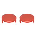 thumbnail image 1 of YWIYIUD 2 Pcs Bobines de Tondeuse de Désherbage Portables et Durables Couvercle Pièces de Rechange 2.95x1.3inch Capuchons de Tondeuse Rouges pour HT21 401 003 02,HT21 401 003 03 Remplacement, 1 of 8