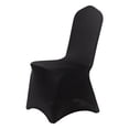 thumbnail image 3 of 10-Pack Black Spandex Chair Covers 250gsm - by Chivari, 3 of 6