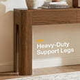 thumbnail image 6 of Finmind 63" Console Table with 2 Drawers, Narrow Farmhouse Sofa Table with Storage for Entryway, Hallway, 6 of 8