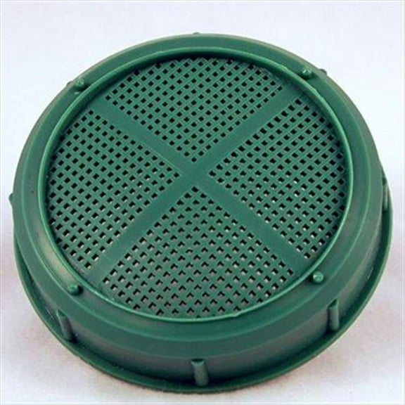 Sprouting Jar Strainer Lid - Fits Wide Mouth Jars - For Growing Sprouts & Other Uses - Sprouter Cap
