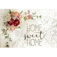 thumbnail image 2 of Kimberly, Allen 18x14 Black Ornate Wood Framed with Double Matting Museum Art Print Titled - Home Sweet Home Peony, 2 of 4