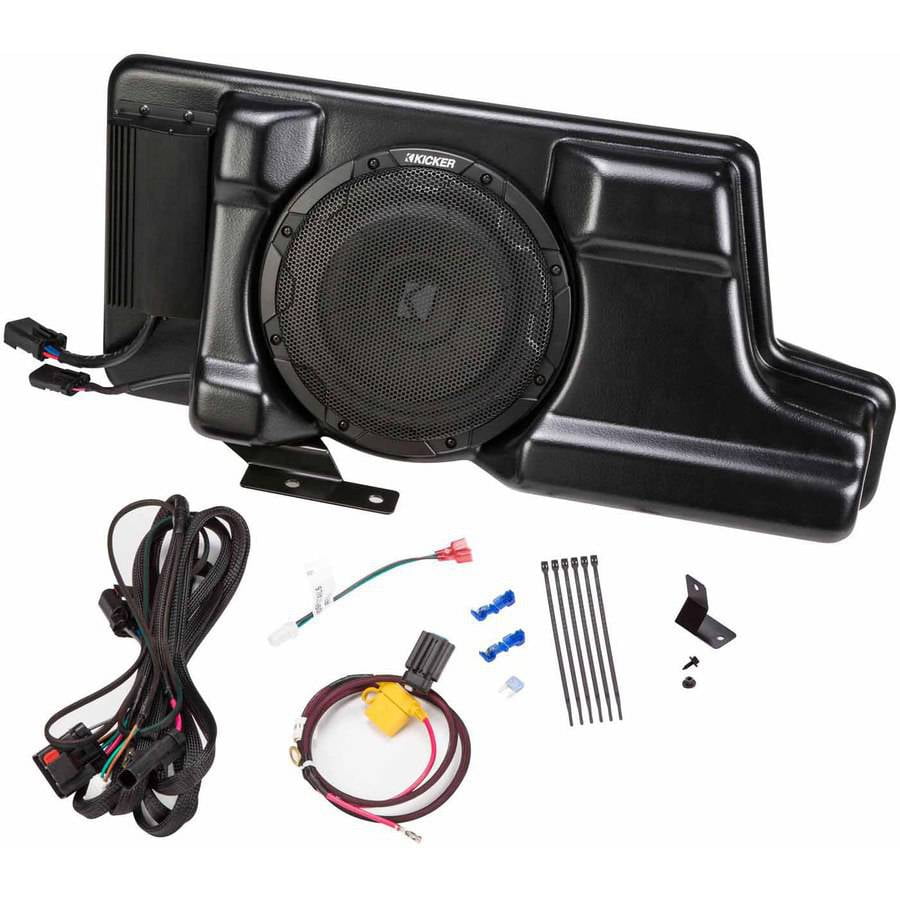 kicker powered subwoofer walmart
