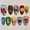M, variant on 10Pcs almond type wearing nail cute animal lamb sweet four-leaf clover starry sky fake nail piece finished product wholesale