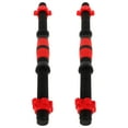 thumbnail image 2 of Shisuyan 2pcs 40cm Dumbbell Bars Dumbbell Handles Weight Lifting Spinlock Collar Set with 4pcs Nuts for Gym Barbells Dumbbell Bars Strength Training (Random Color), 2 of 8