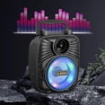 thumbnail image 7 of RBCKVXZ Bluetooth Speakers,Outdoor Portable Mobile Phone Holder,Card Insertion,USB Flash Drive,Colorful Running Light,Portable Small Audio System,Bluetooth Speakers Wireless for Home/Office, 7 of 7