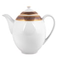 thumbnail image 3 of Tea Party Set for Women Royal Dinner Porcelain Tea Set of 14 for 6 pers. 1 Teapot 1 Sugar Bowl 6 Cups 6 Saucers Wedding Floral Teapot Set for Adults, 3 of 11