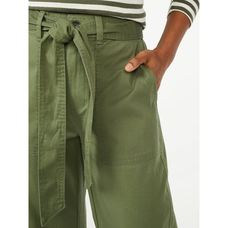 Depop Topshop White Cargo Pants Free Assembly Women's Tapered