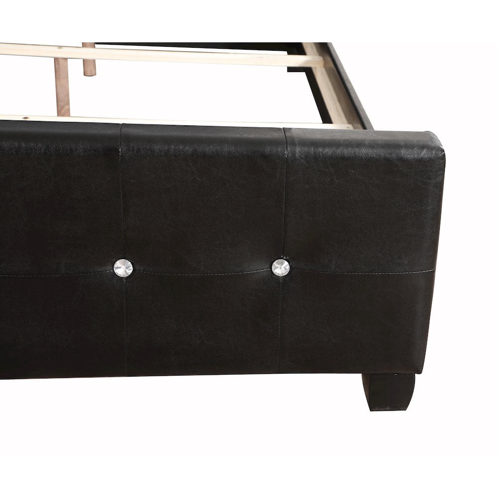 Glory Furniture Diamond King Bed in Black Color