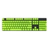 Keycap 104Pcs/Set Keycaps Pbt Universal Backlit Key Cap Variety Of Solid Color Caps For Mechanical Keyboard Keyboard Replacement (Color : Green)
