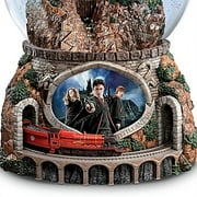 Bradford Exchange Journey to Hogwarts Express Illuminated Musical Glitter Snow Globe, 7-Inches
