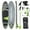 Green, variant on PROMARINE 10' Inflatable Stand up Paddle Boards  Adjustable Paddle SUP Carry Bag & Fast Pumping for Youth & Adults