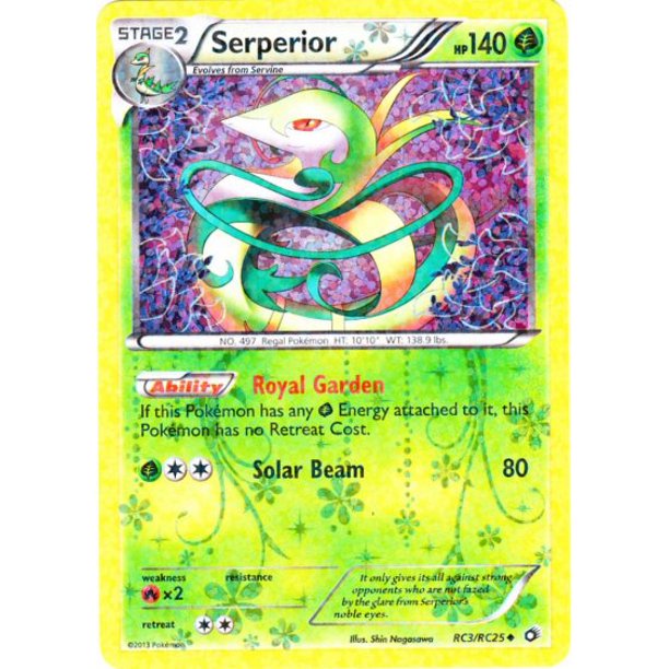 Pokemon Legendary Treasures Radiant Collection Serperior Rc3 Walmart Com Walmart Com