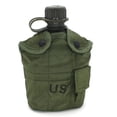 thumbnail image 1 of CNKOO Cantine Militaire 1 L Bouteille d'Eau Militaire Armée Camping Randonnée Gobelet de Cantine Portable pour l'Extérieur, 1 of 8