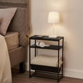 thumbnail image 4 of Narrow End Table with Magazine Holder - Modern Side Table for Small Spaces, 4 of 8