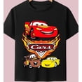 thumbnail image 1 of Disney Cars Lightning Mcqueen Racing Graphic T-Shirt All size S-3XL, 1 of 3