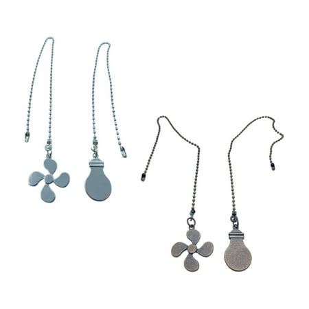 

fan Pull Chain fan Pull Chain Decorative Fan Pulls Chain Extension Ornaments Beaded Ball Fan Pendant Pull Loop Connectors Anchor Pull Chain For Ceiling Light Lamp Fan Pull