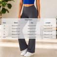 thumbnail image 3 of Horkkom Flare Leggings for Women High Waisted Yoga Pants Solid Color Workout Leggings with Pockets XXL, Gifts for Women, 3 of 9