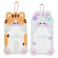 thumbnail image 1 of 2pcs Cartoon Card Protector Clear Card Holder Card Cover Decorative Card Protection Cover, 1 of 8