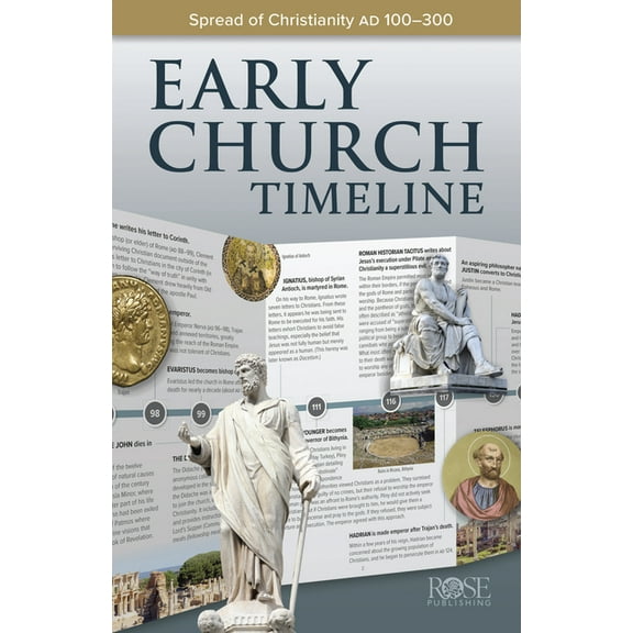 Early Church Timeline: Spread of Christianity AD 100--300, (Paperback)