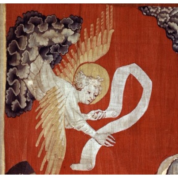 Apocalypse - Angel Detail TapestryTextiles Canvas Art -  (18 x 24)