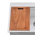 thumbnail image 6 of Ruvati Rvh8203 Vino 23" Drop In Single Basin Stainless Steel Kitchen Sink - Stainless, 6 of 7