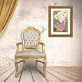 thumbnail image 3 of Anonymous 19x24 Gold Ornate Framed and Double Matted Museum Art Print Titled - The Pretty Picking, 3 of 4