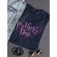 thumbnail image 3 of Mothers Day Festive Pink Text Shaped T-Shirt Women -Image by Shutterstock, Female XX-Large, 3 of 4