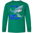 thumbnail image 3 of Inktastic I'm the Big Brother Shark Long Sleeve Youth T-Shirt, 3 of 5