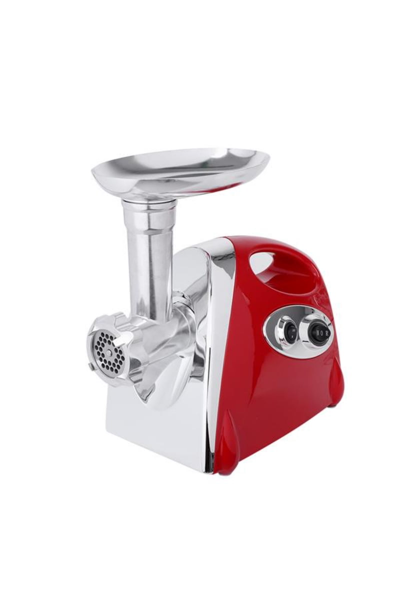 Electric Meat Grinder Max Stainless Steel/Silver/1000W Meat Mincer with 3 Grinding Plates and Sausage Stuffing Tubes for Home Use &Commercial 