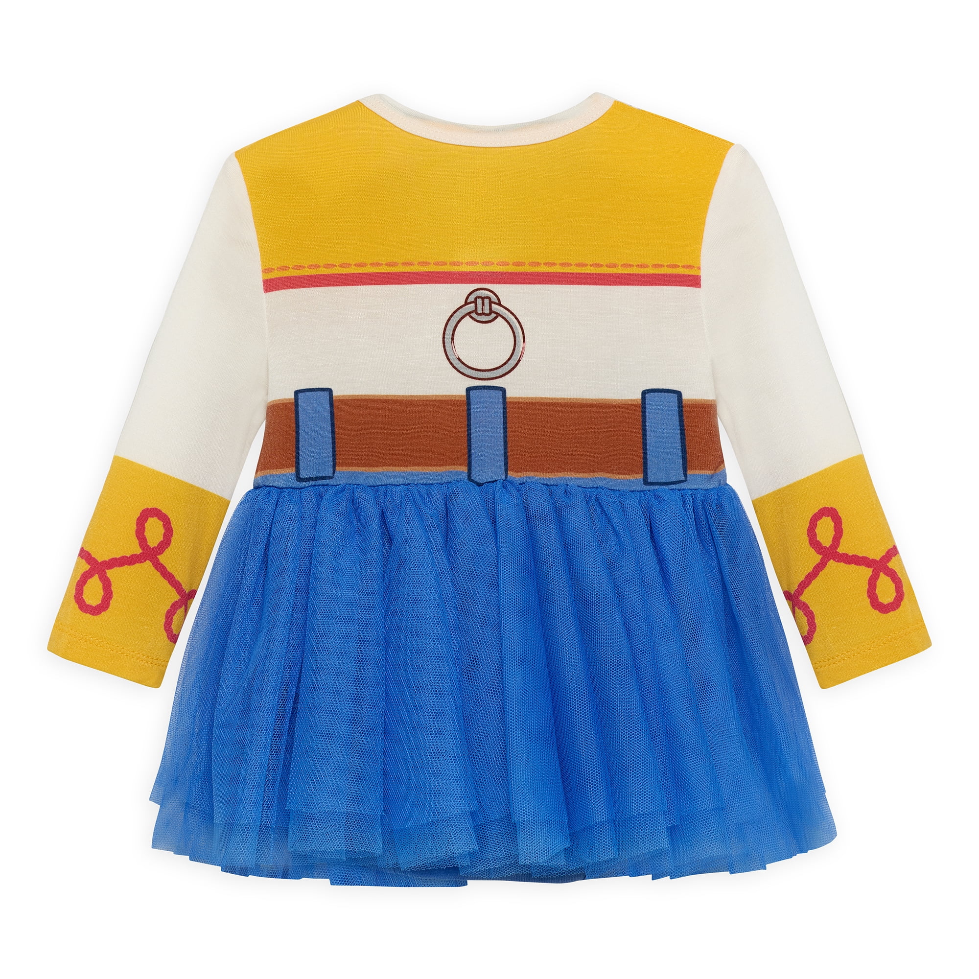 Toy Story Baby Girls Cozy and Comfortable Viscose Cosplay Dress, Sizes 0/3M-24M