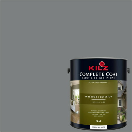 KILZ COMPLETE COAT Interior/Exterior Paint & Primer in One #RL230 Chipped (Best Exterior House Paint Brand)
