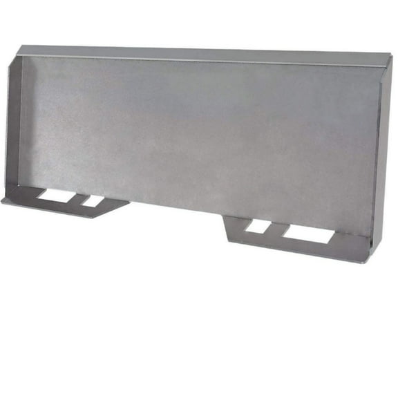 RVNI Tractors Attachments 1/4" Skid Steer Mount Plate Adapter Loader Thick Steel Tractors Bucket Quick Attach Plate