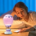 thumbnail image 5 of Herrnalise Hot Air Balloon Night Light, Eye Protection Bedside Lamp, Cute Nightlight Nursery Lamp, Rechargeable Bedside Lamp, Dimmable Night Light for Kids Room Decor, 5 of 9