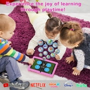 Contixo Kids Tablets and Smart Watch Bundle w/ STEM Learning System and Parental Controls, 7, Pink