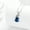 Blue, variant on Rose Cutt Cremation Pendant Small Urns For Ashes Keepsake Urn Necklace Men Women Memorial Mini Urns