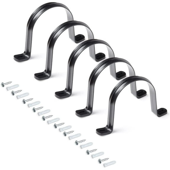POWERTEC 5PK Hangers for 4" Dust Collection Hose and Pipe (70343)