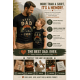 thumbnail image 3 of Best Dad Ever Shirt for Men, Fathers Day Shirt Gift, 100% Cotton Dad T Shirt, New Dad Shirt, Daddy and Me Matching Shirts, Funny Graphic Tee M-5XL, 3 of 6
