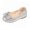 Silver, variant on Daznico Sparkling Dance Shoes with Delicate Bow Design for Girls and Toddlers,2.5-3 Years