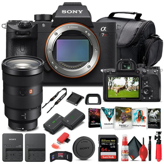 Sony Alpha a7R IV Mirrorless Camera W/ Sony FE 24-70mm Lens - Basic Bundle(International Model)