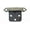 Satin Nickel, variant on JR Products 70575 Self-Closing Flush Mount Hinge - Satin Nickel