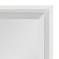 thumbnail image 3 of Kate and Laurel Calter Miroir Mural Décoratif Moderne Encadré Biseauté, 25.5x37.5 Blanc, 3 of 6