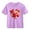 Purple, variant on Piuwrlz Girls Short T-Shirts Kids Graphic Shirts Tops Cotton Pullover Gray Size 9 Years